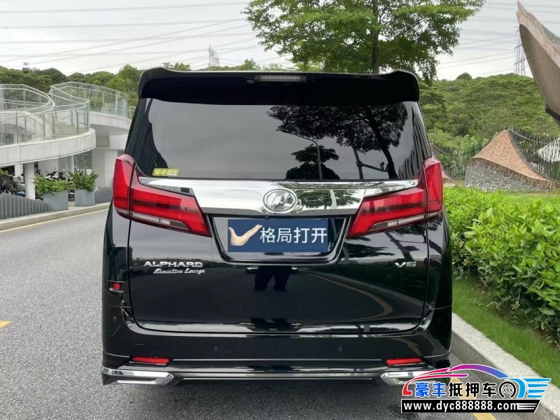 19年丰田埃尔法MPV抵押车出售