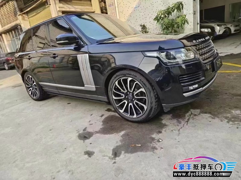 18年路虎揽胜行政轿车抵押车出售
