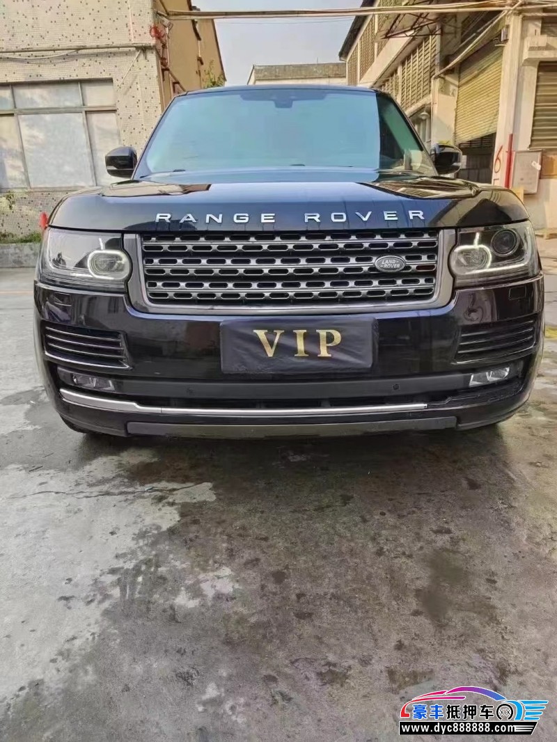 18年路虎揽胜行政轿车抵押车出售