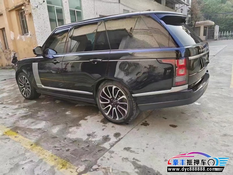 18年路虎揽胜行政轿车抵押车出售