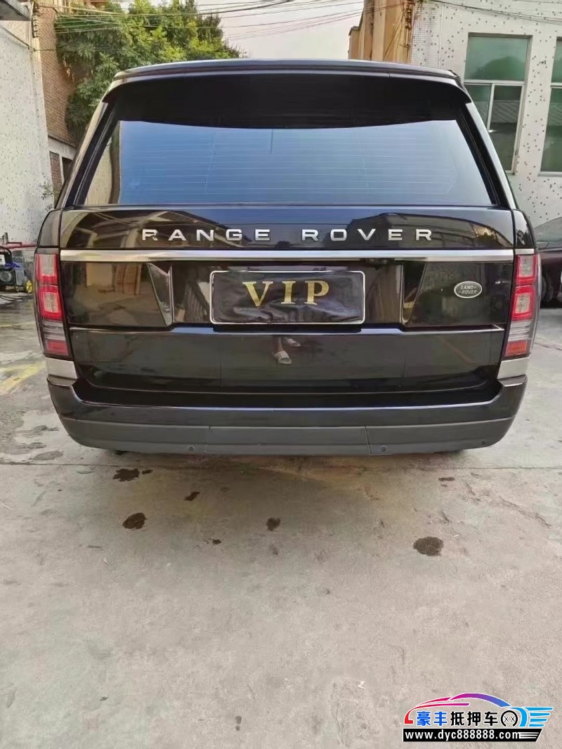 18年路虎揽胜行政轿车抵押车出售