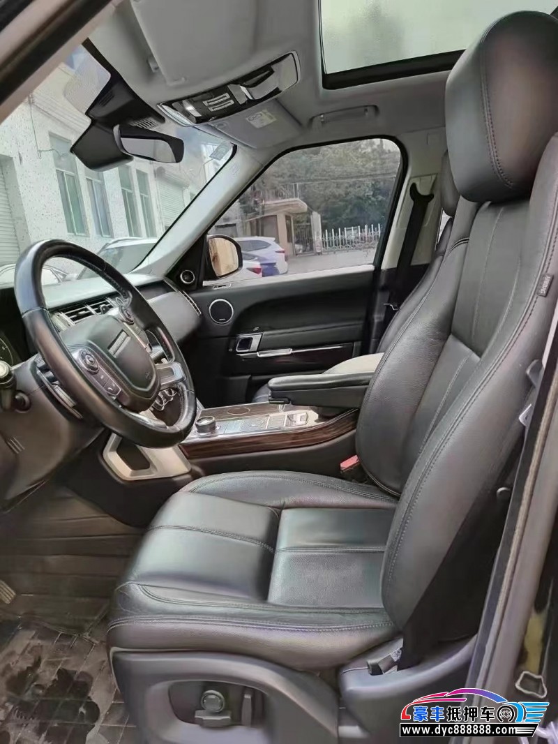 18年路虎揽胜行政轿车抵押车出售