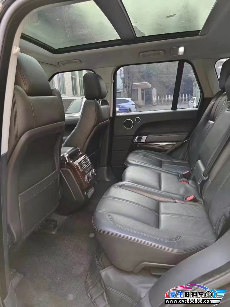 18年路虎揽胜行政轿车抵押车出售