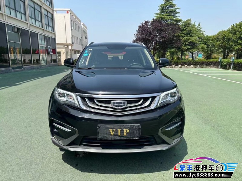 19年吉利博越轿车抵押车出售