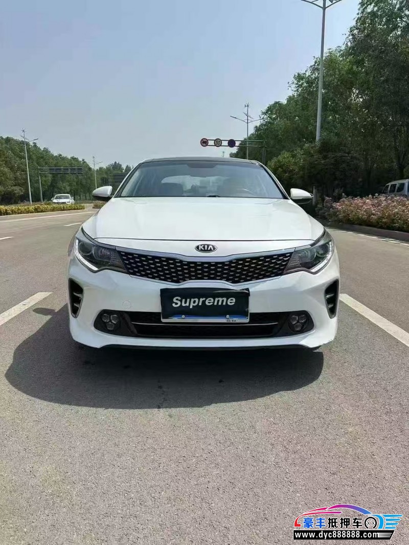 16年起亚K5轿车抵押车出售