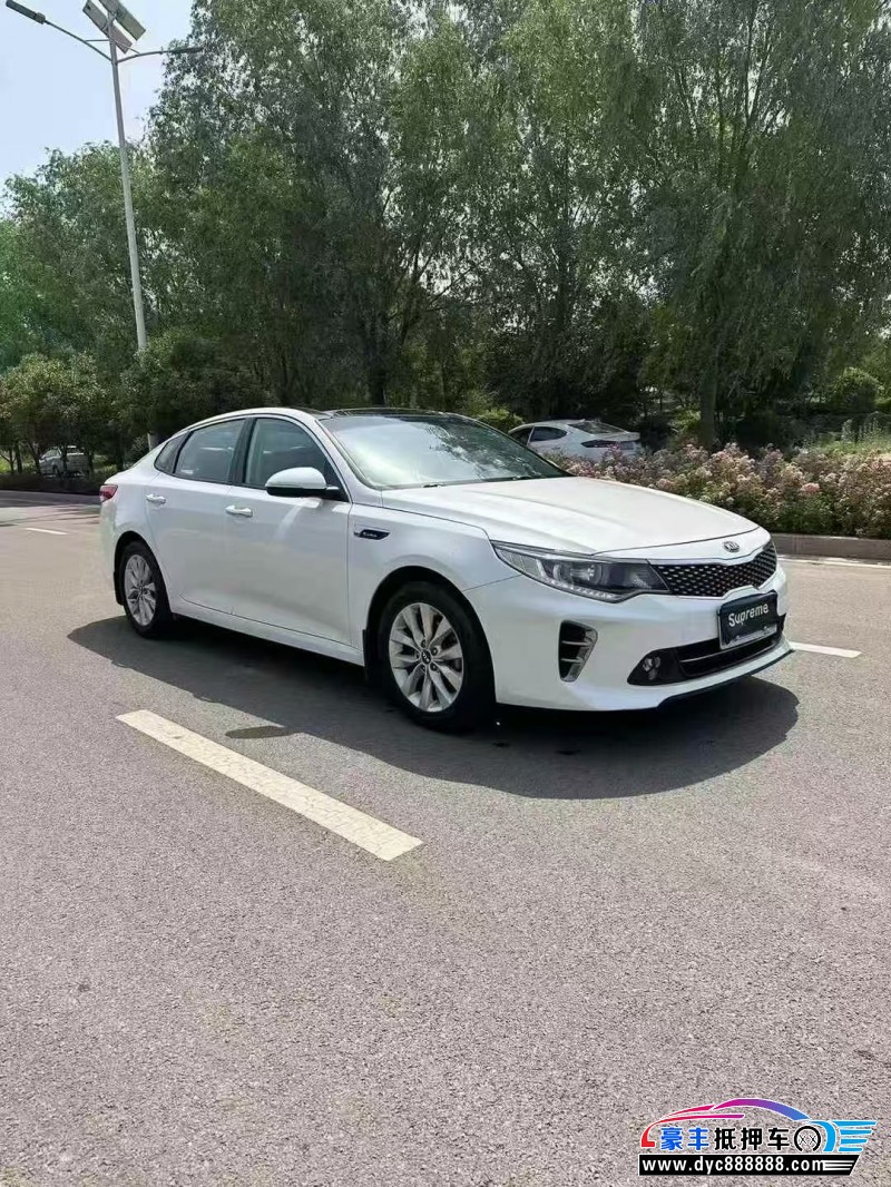 16年起亚K5轿车抵押车出售