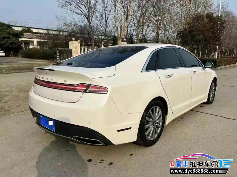 20年林肯MKZ轿车抵押车出售