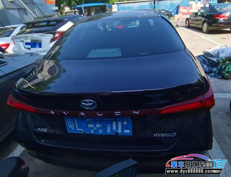 21年丰田亚洲龙轿车抵押车出售