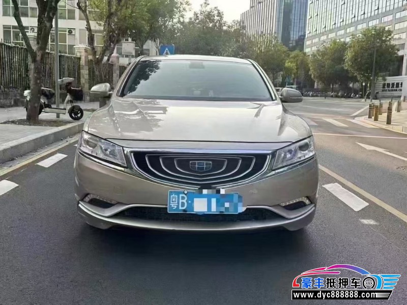 17年吉利博瑞轿车抵押车出售