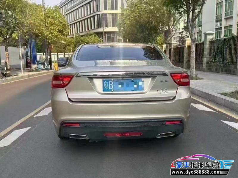 17年吉利博瑞轿车抵押车出售