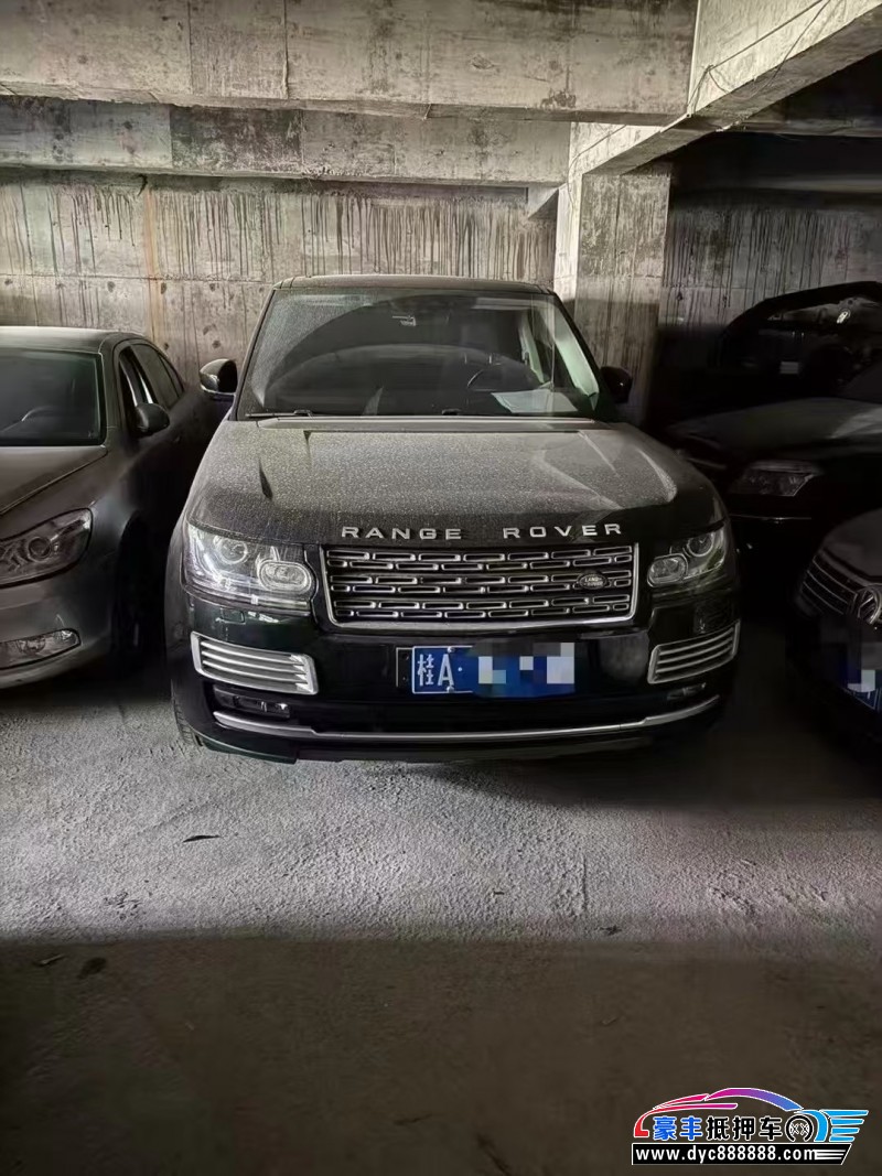 18年路虎揽胜行政轿车抵押车出售