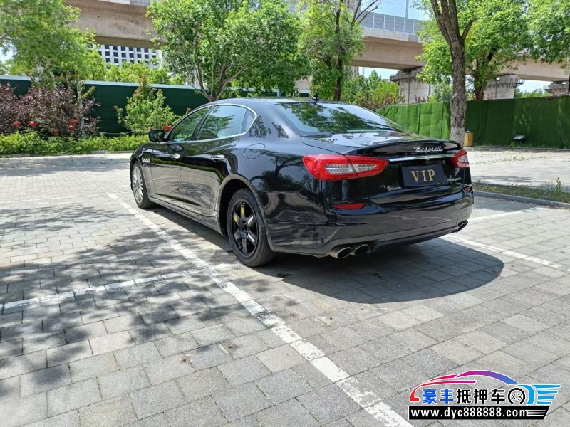 14年玛莎拉蒂总裁轿车抵押车出售