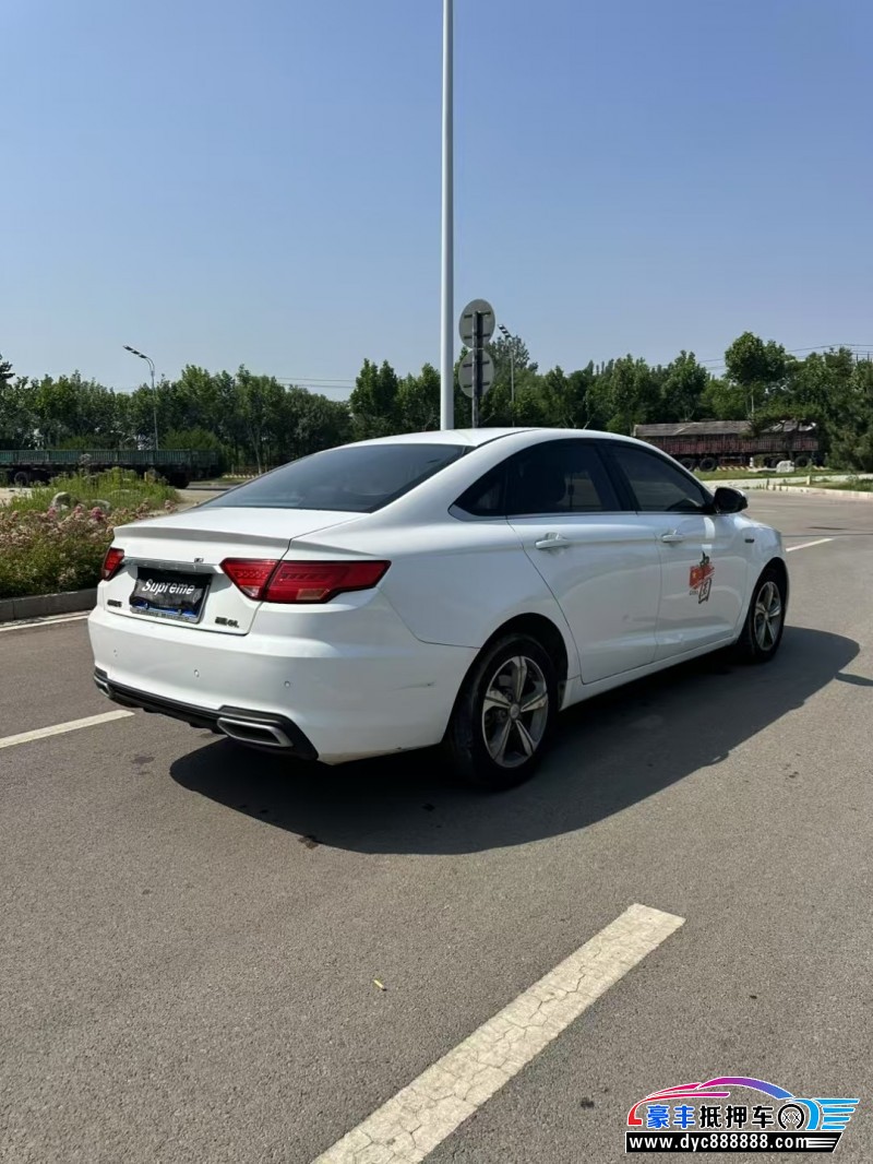 18年吉利帝豪GL轿车抵押车出售