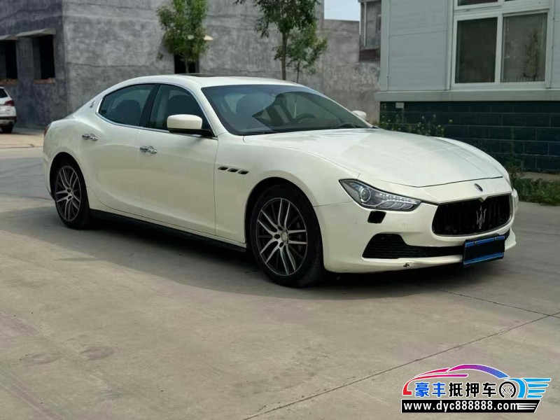 14年玛莎拉蒂Ghibli轿车抵押车出售
