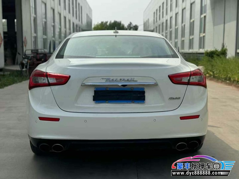 14年玛莎拉蒂Ghibli轿车抵押车出售