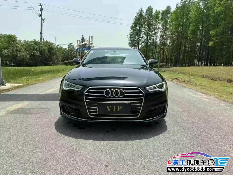 抵押车出售17年奥迪A6L轿车