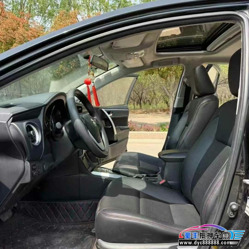 18年丰田卡罗拉轿车抵押车出售