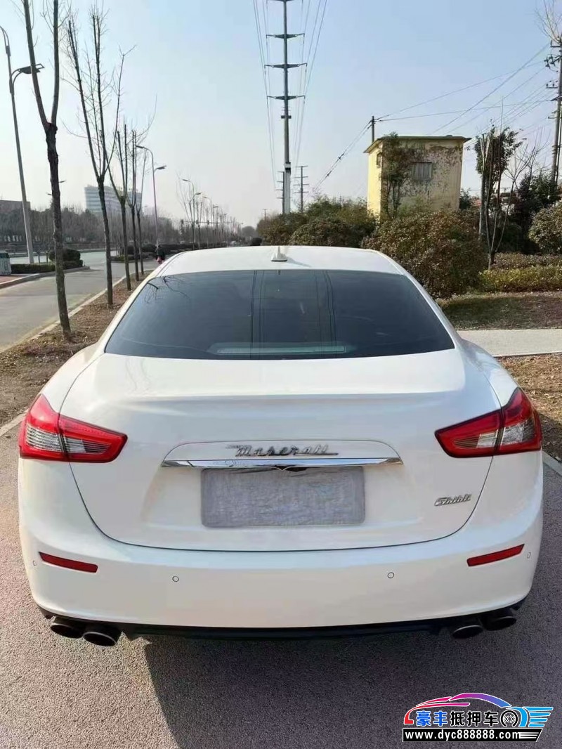 17年玛莎拉蒂Ghibli轿车抵押车出售