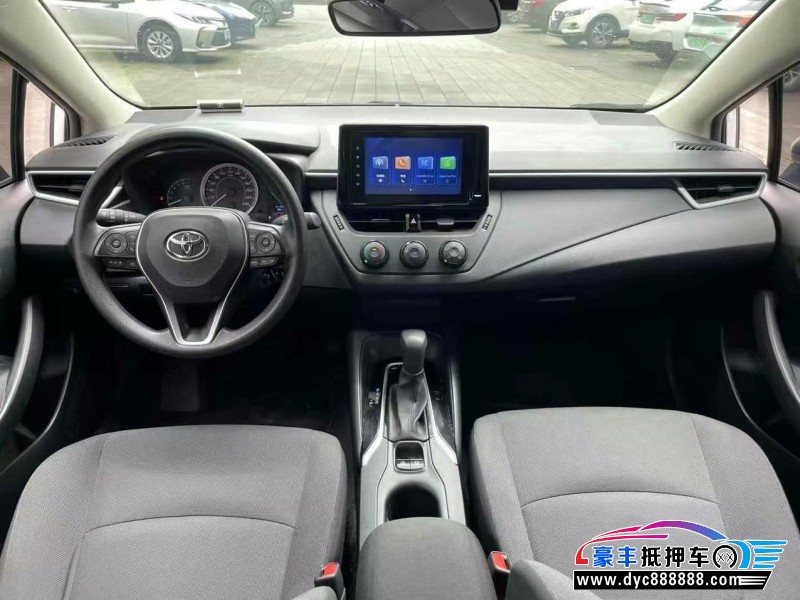 23年丰田卡罗拉轿车抵押车出售