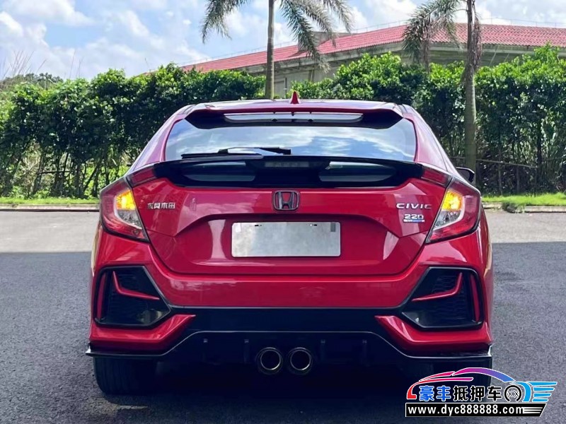 21年本田思域轿车抵押车出售