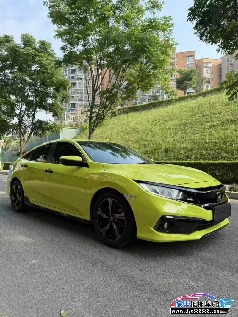 19年本田思域轿车抵押车出售