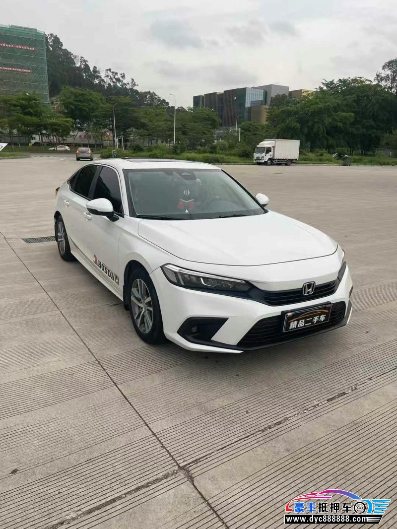 22年本田思域轿车抵押车出售