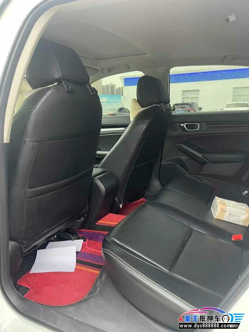 22年本田思域轿车抵押车出售