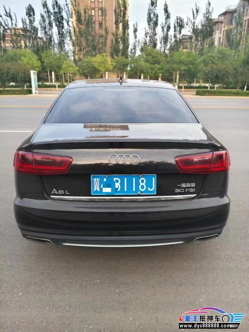 17年奥迪A6L轿车抵押车出售