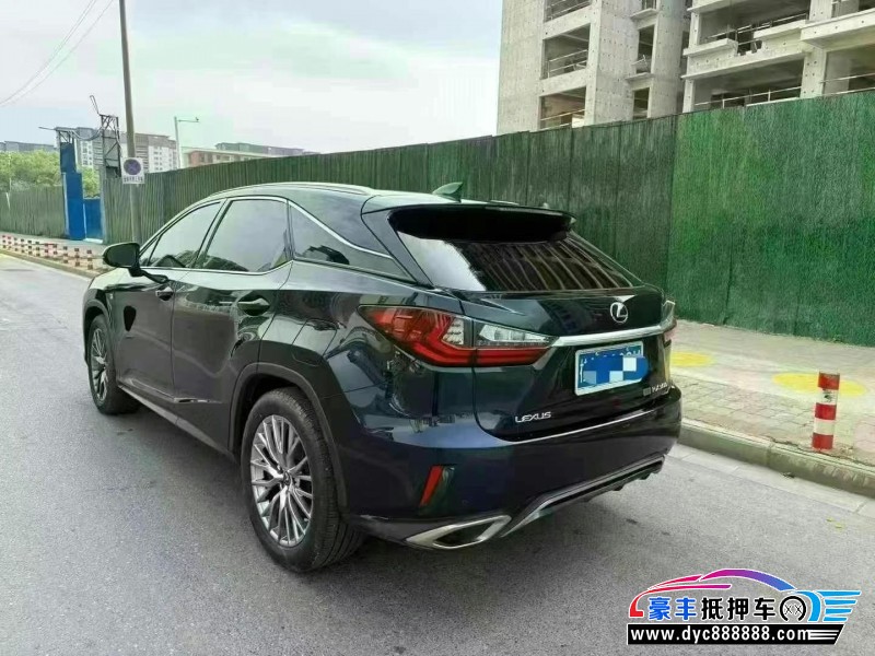 19年雷克萨斯RX轿车抵押车出售