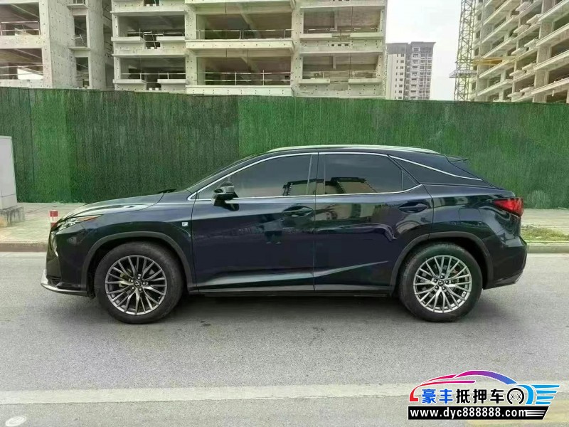 19年雷克萨斯RX轿车抵押车出售