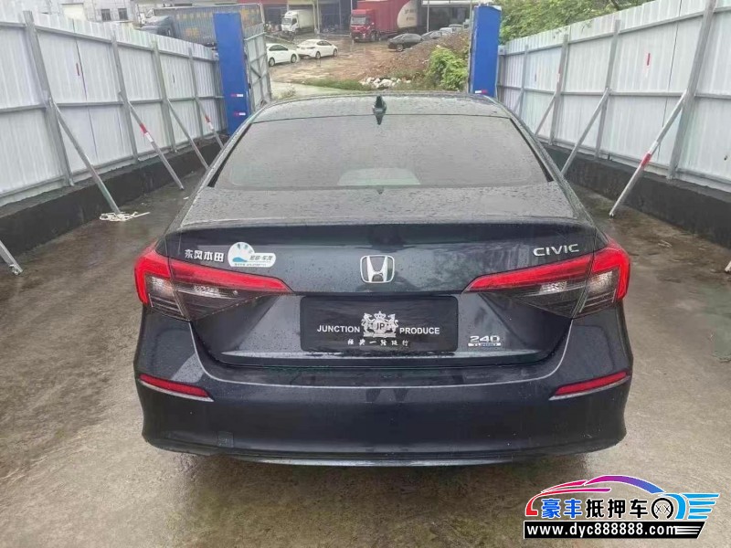 23年本田思域轿车抵押车出售