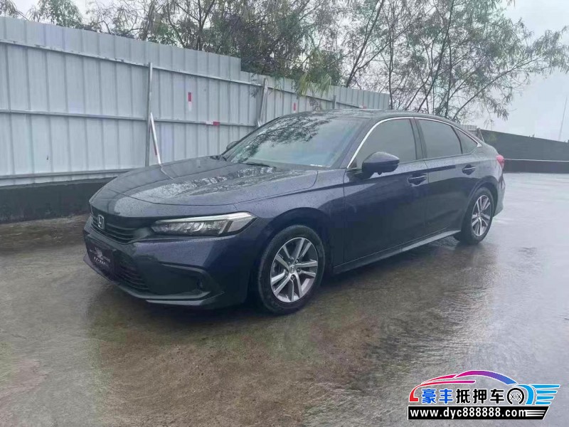 23年本田思域轿车抵押车出售