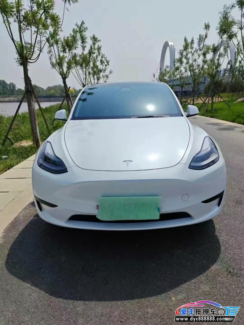 抵押车出售24年特斯拉Model Y轿车