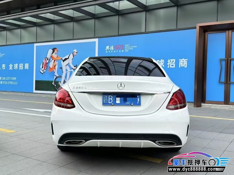 17年奔驰C轿车抵押车出售