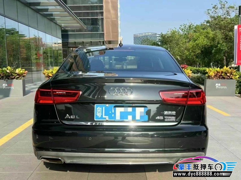 17年奥迪A6L轿车抵押车出售
