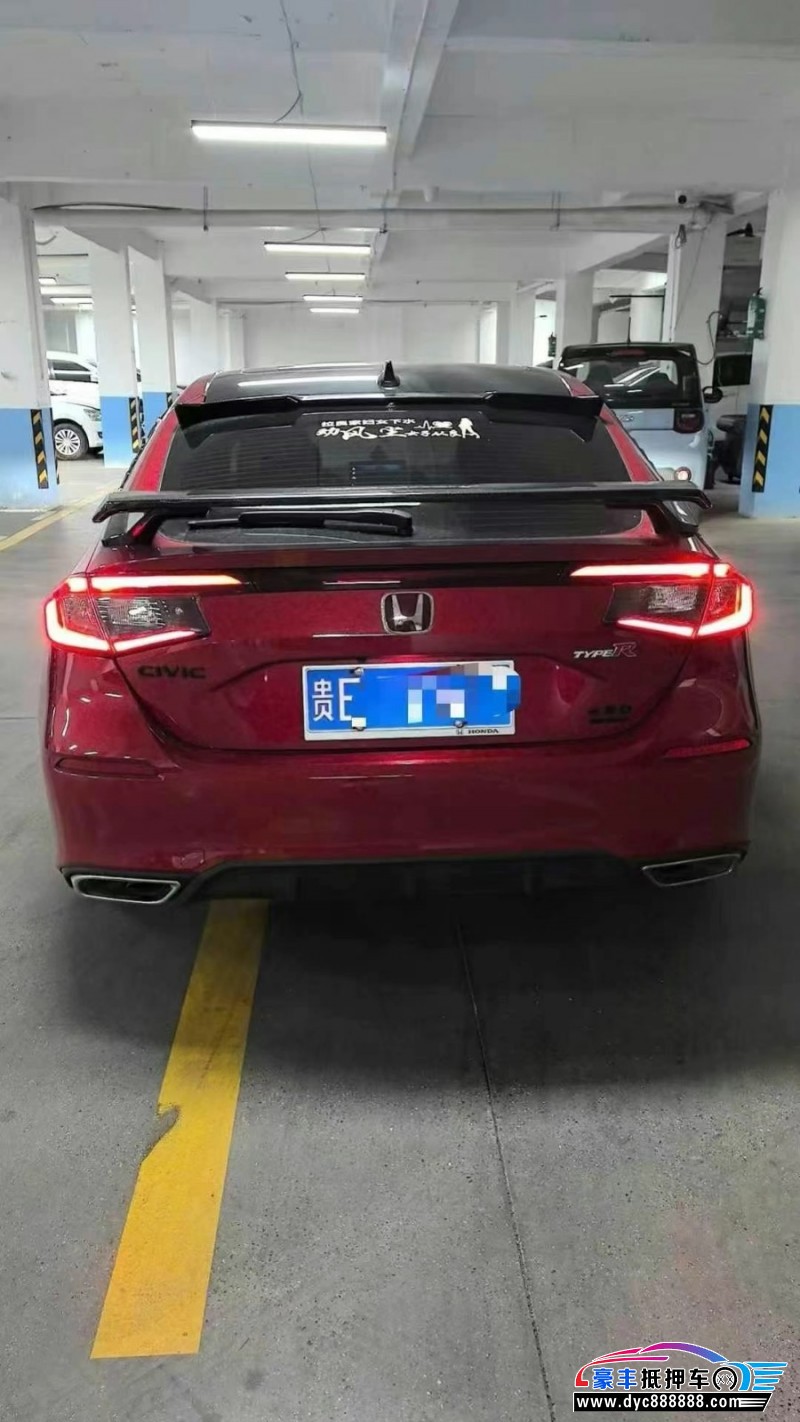 23年本田思域轿车抵押车出售