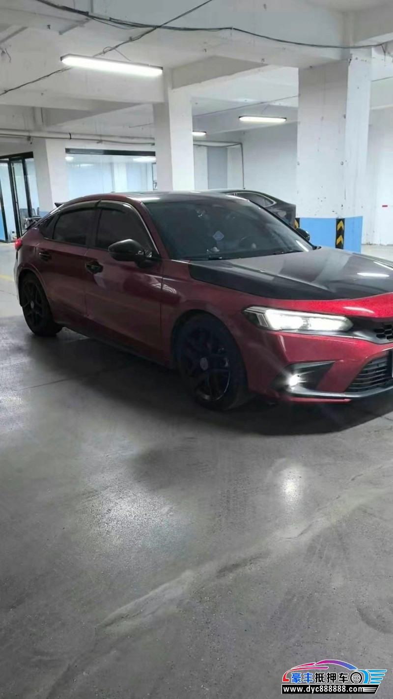 23年本田思域轿车抵押车出售