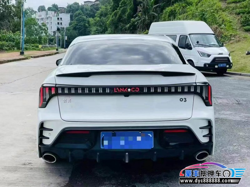 24年领克03轿车抵押车出售