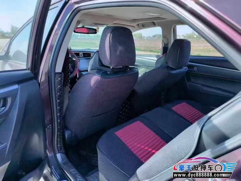 18年丰田雷凌轿车抵押车出售