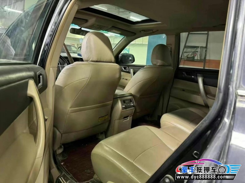 15年丰田汉兰达SUV抵押车出售