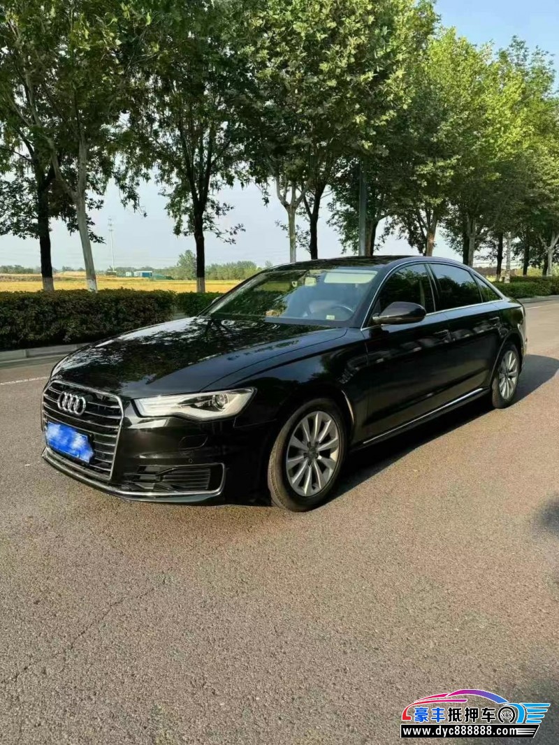 17年奥迪A6L轿车抵押车出售