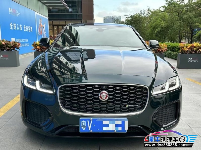 22年捷豹XFL轿车抵押车出售