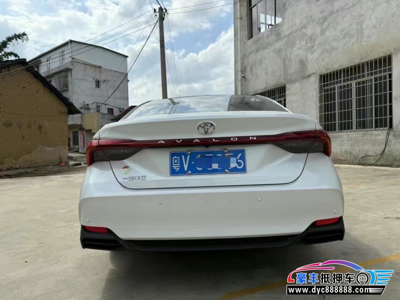 24年丰田亚洲龙轿车抵押车出售