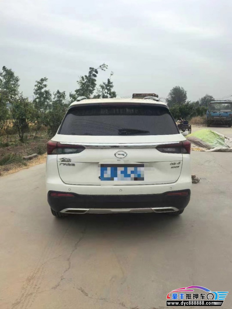 20年传祺GS4轿车抵押车出售