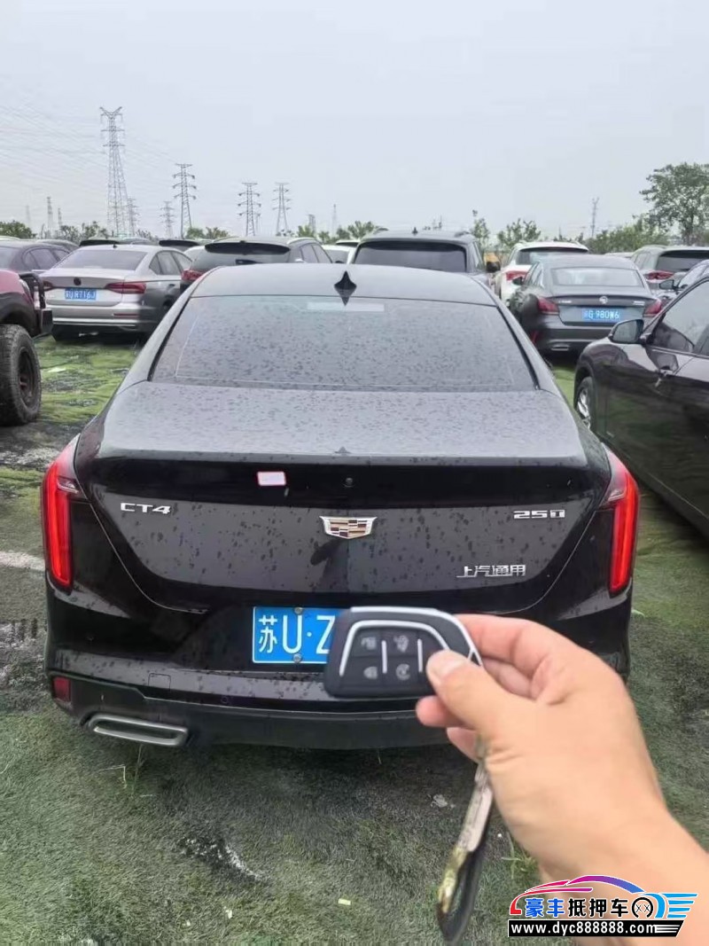 23年凯迪拉克CT4轿车抵押车出售