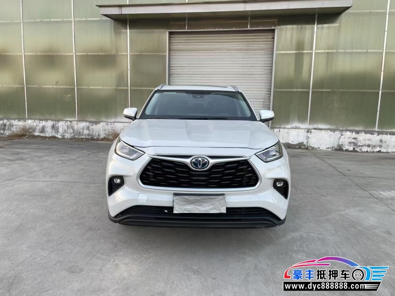 23年丰田汉兰达SUV抵押车出售