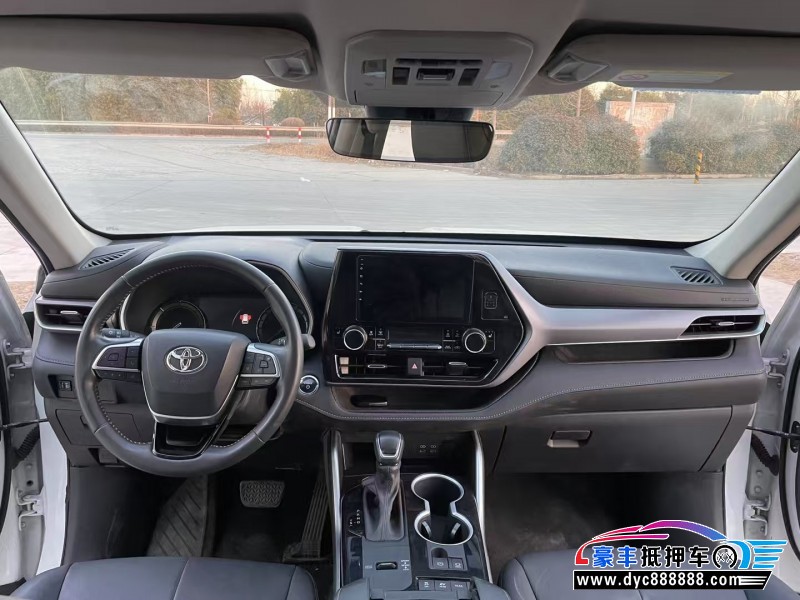 23年丰田汉兰达SUV抵押车出售