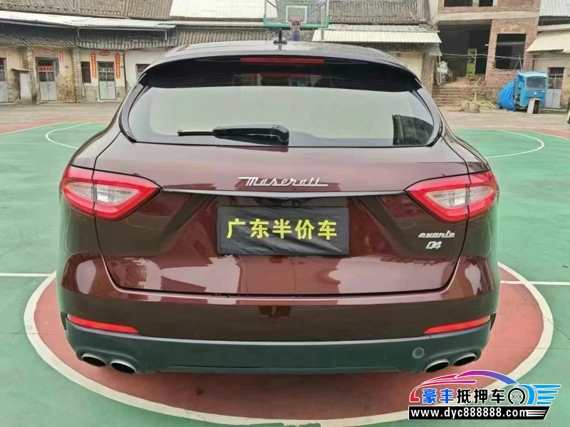 18年玛莎拉蒂莱万特轿车抵押车出售