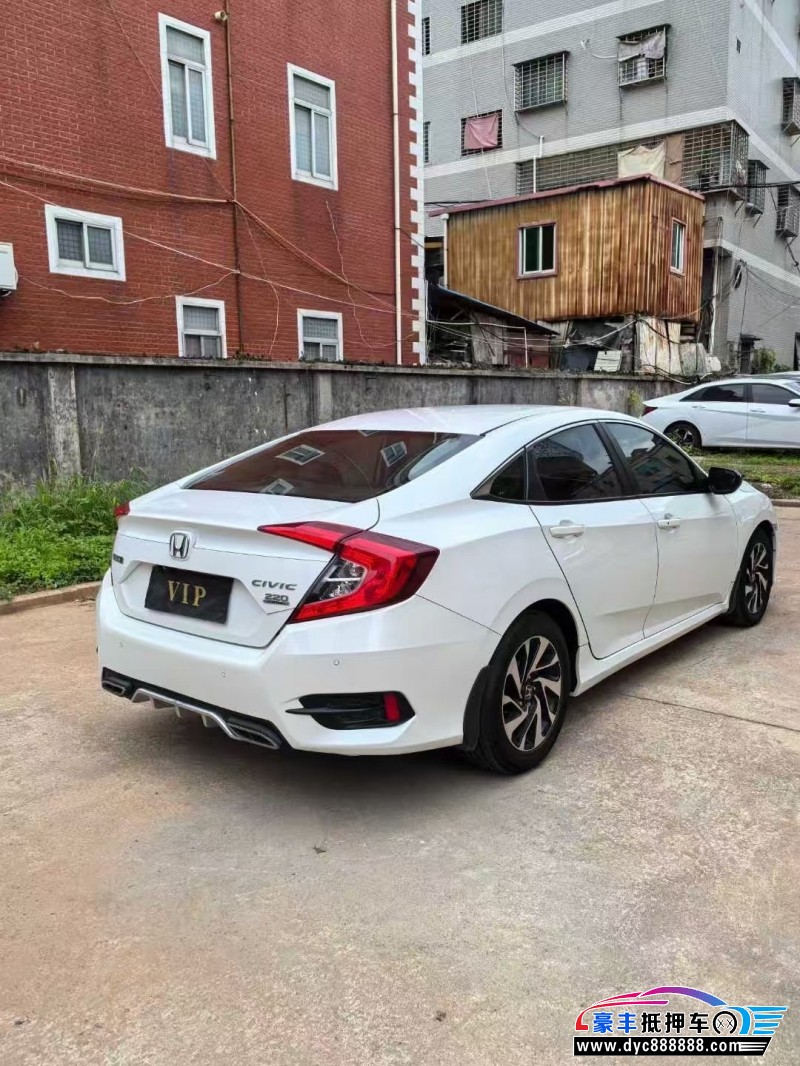 18年本田思域轿车抵押车出售