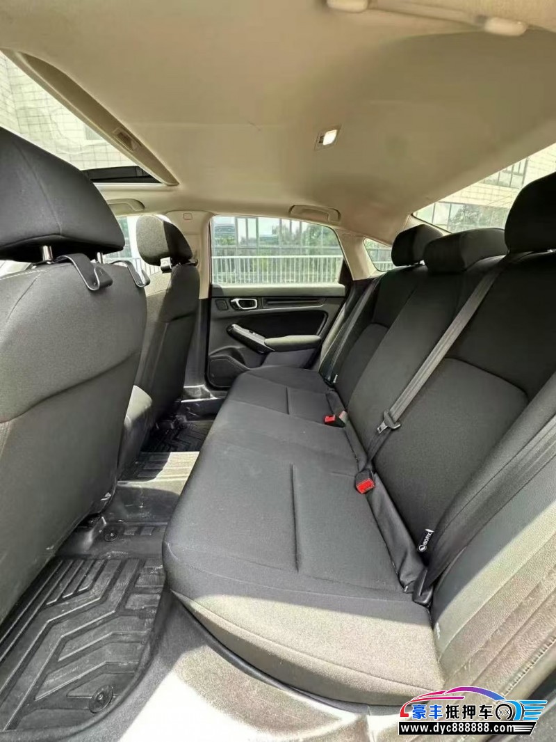 22年本田思域轿车抵押车出售